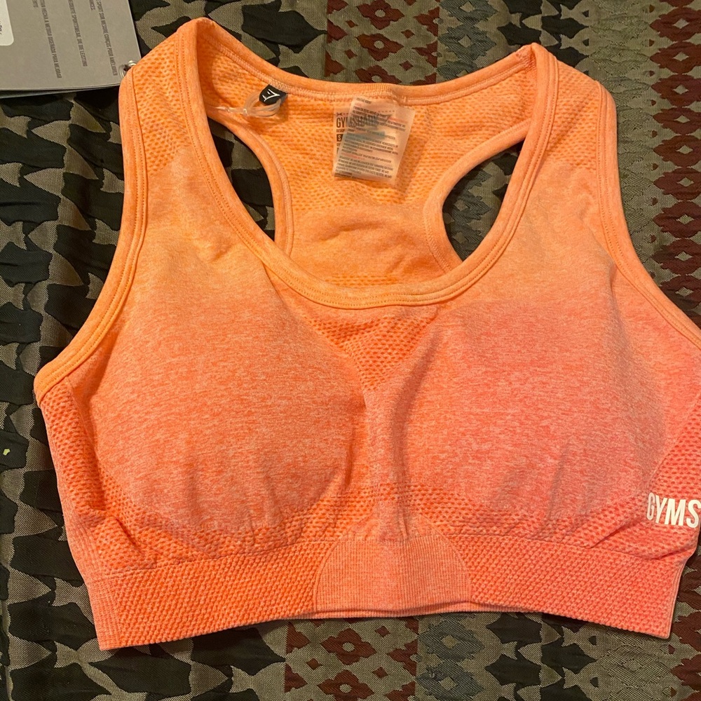 Gymshark ombré seamless bra